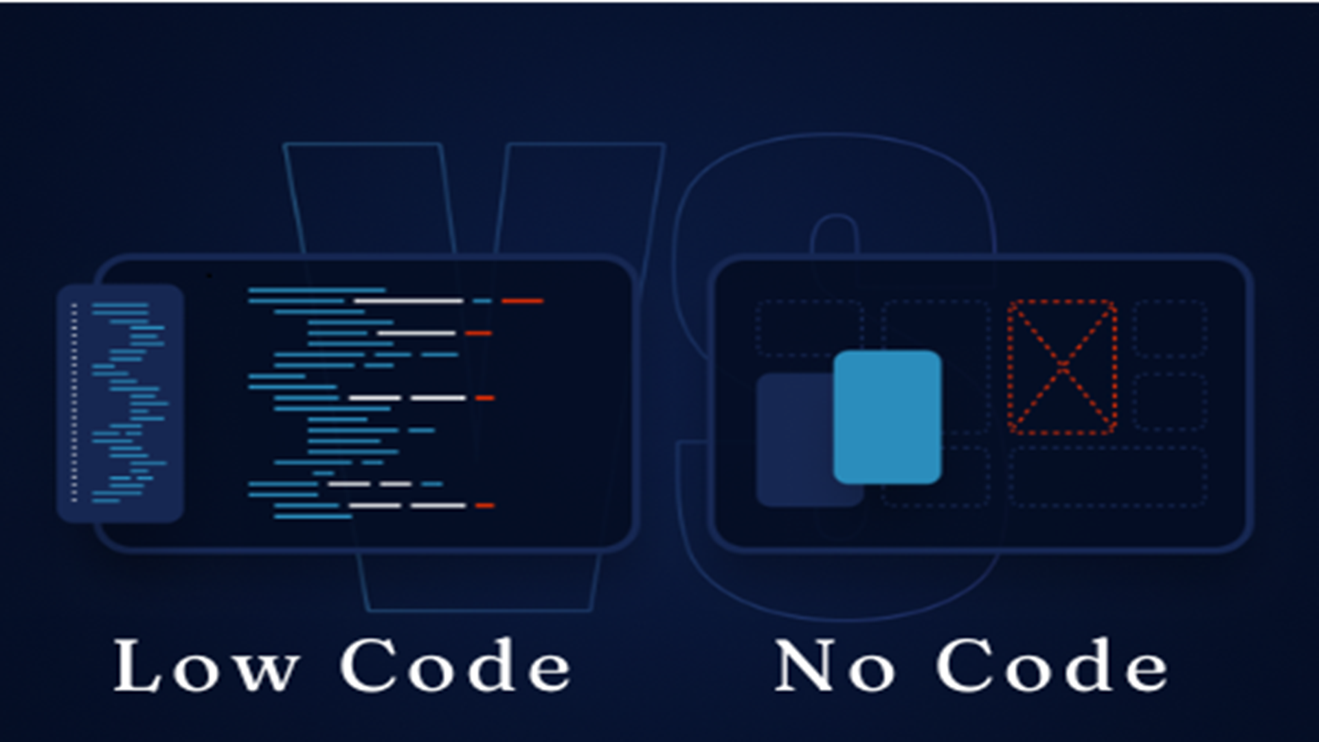 Low Code/No Code Framework Icon